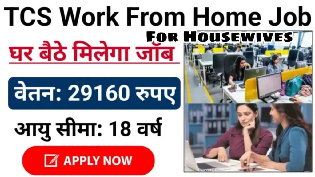 TCS Work From Home Jobs For Housewives 
